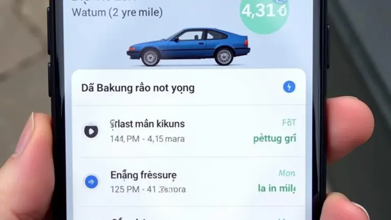 Hướng Dẫn Sử Dụng App VinFast