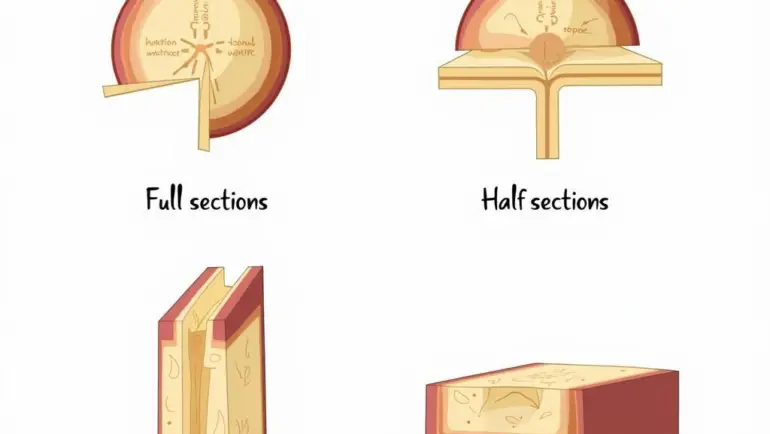 Hướng Dẫn Vẽ Hình Cắt: Từ Cơ Bản Đến Chuyên Nghiệp