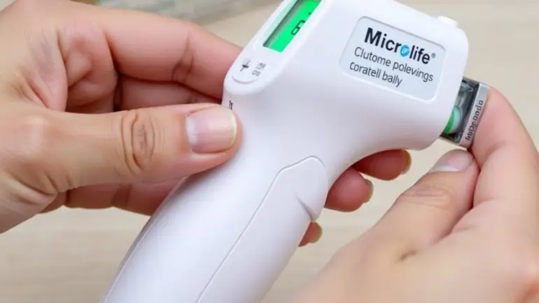 Hướng Dẫn Cài Đặt Nhiệt Kế Microlife