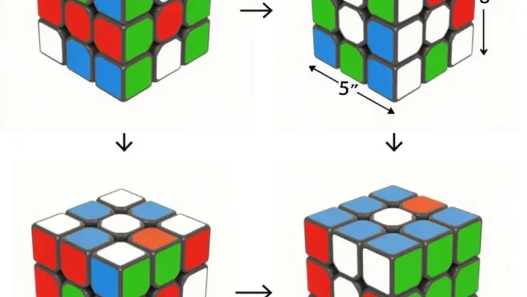 Hướng Dẫn Giải Rubik 3×3 Nhanh Nhất